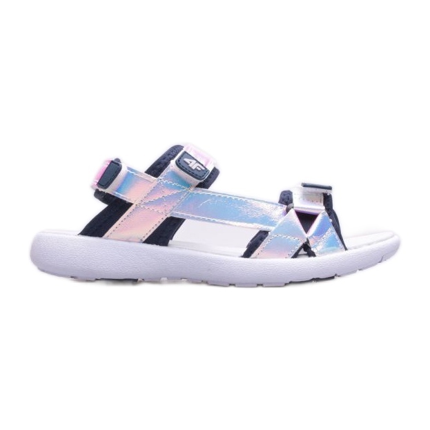 Sandales 4F HJL22-JSAD002 90S blanche argent