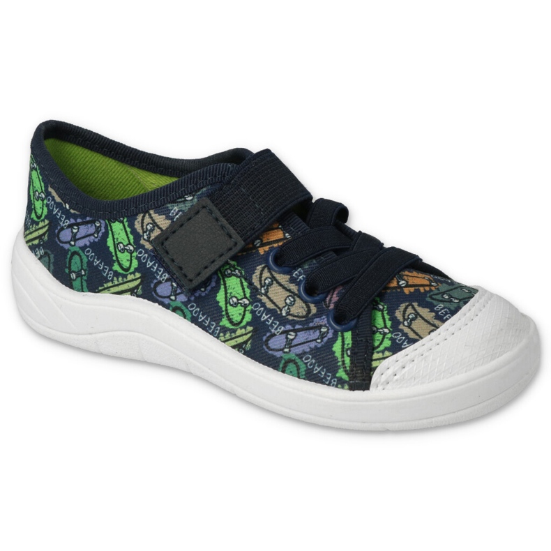 Befado chaussures pour enfants 351X008 bleu marin multicolore