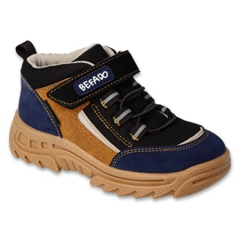 Befado chaussures pour enfants marine/moutarde 515Y005 beige bleu marine