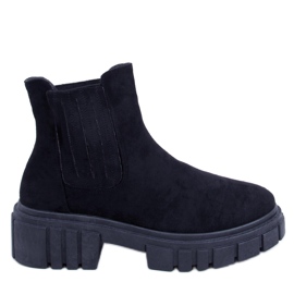 PA1 Bottines Jodhpur femme Leigh Black le noir PA1 Bottines Jodhpur femme Leigh Black le noir