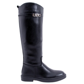 PA1 Bottes d'équitation femme Larson Noir