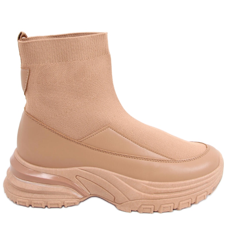 PA1 Chaussettes Goko Camel chaussettes beige