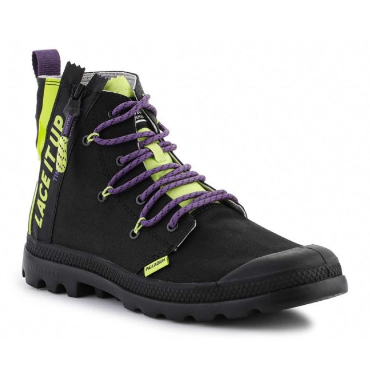 Chaussures Palladium Pampa Lite Lace It 78353-099-M le noir Chaussures Palladium Pampa Lite Lace It 78353-099-M le noir