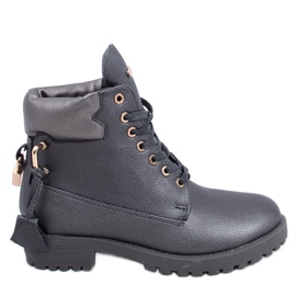 Bottes cadenas Glenn D.GREY gris