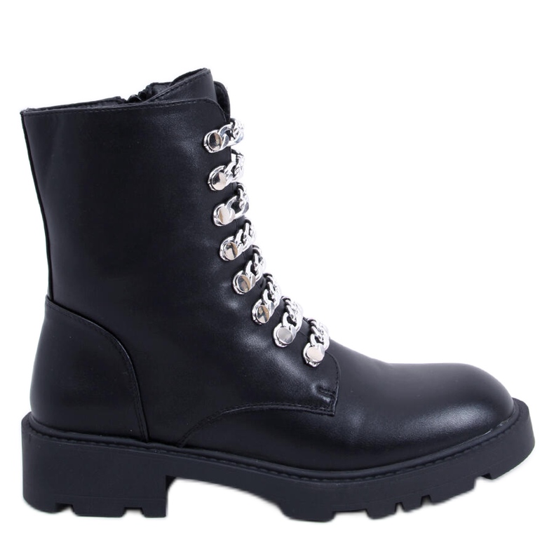 PA1 Bottes Jansen noires le noir PA1 Bottes Jansen noires le noir