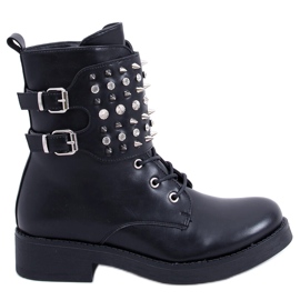 PA1 Boots à clous Ziku Noir le noir
