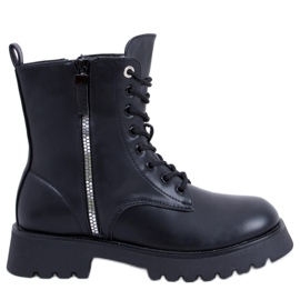 PA1 Bottines à lacets Hargest Noir le noir