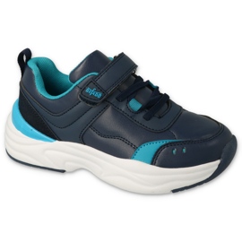 Befado chaussures pour enfants 516Y257 bleu marine bleu