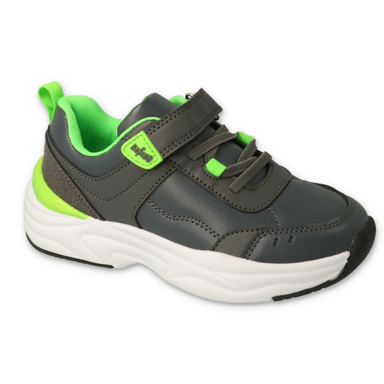 Sports pour jeunes Befado 516Q259 Velcro gris-vert