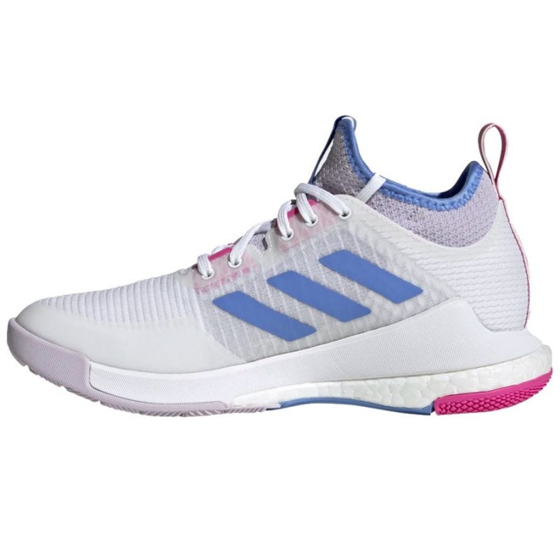 Chaussures de volley adidas CrazyFlight Mid M HQ3489 blanche blanche