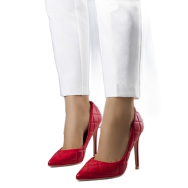 BM Talons matelassés rouges Lore