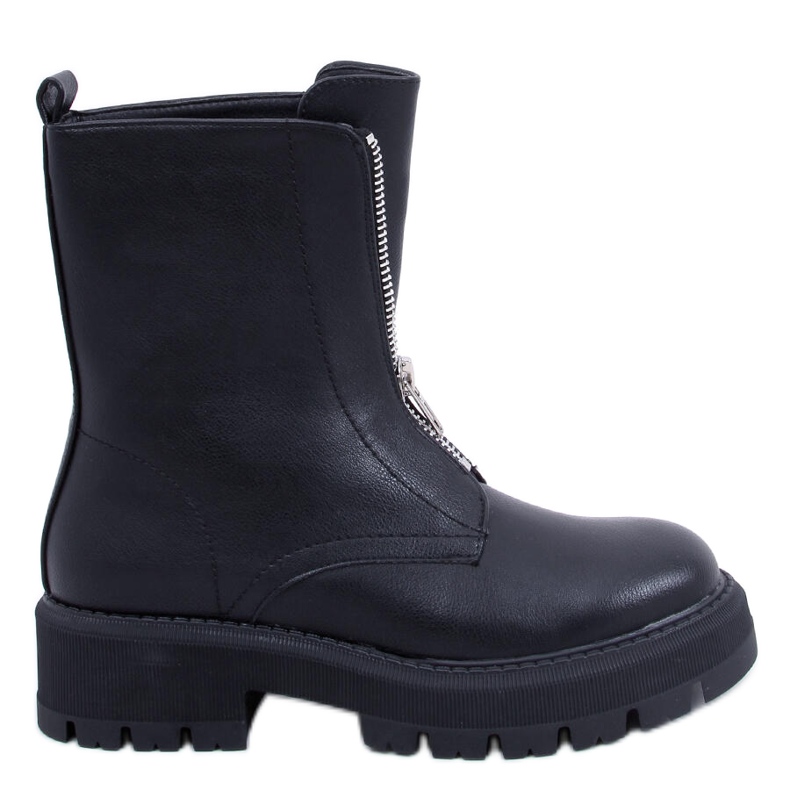 PA1 Bottes militaires Laura noires le noir