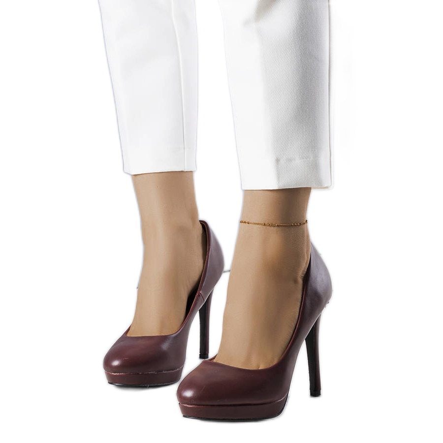 Talons bordeaux cheap