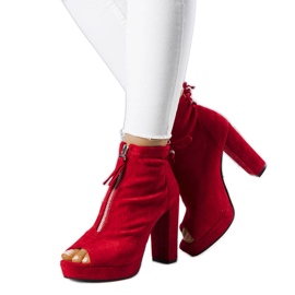 BM Bottines rouges Payto