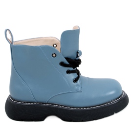 BM Bottes martensiaki bleu Gaia