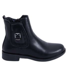 BM Bottines Chelsea Boone noires pour femme
