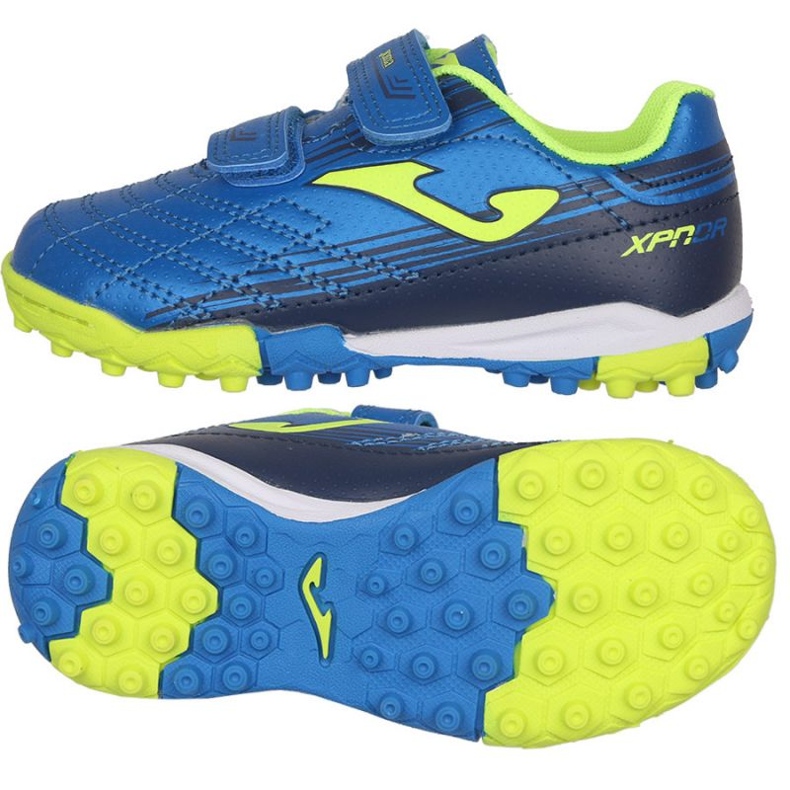 Chaussures de football Joma Xpander 2304 Tf Jr XPJS2304TFV bleu bleu Chaussures de football Joma Xpander 2304 Tf Jr XPJS2304TFV bleu bleu