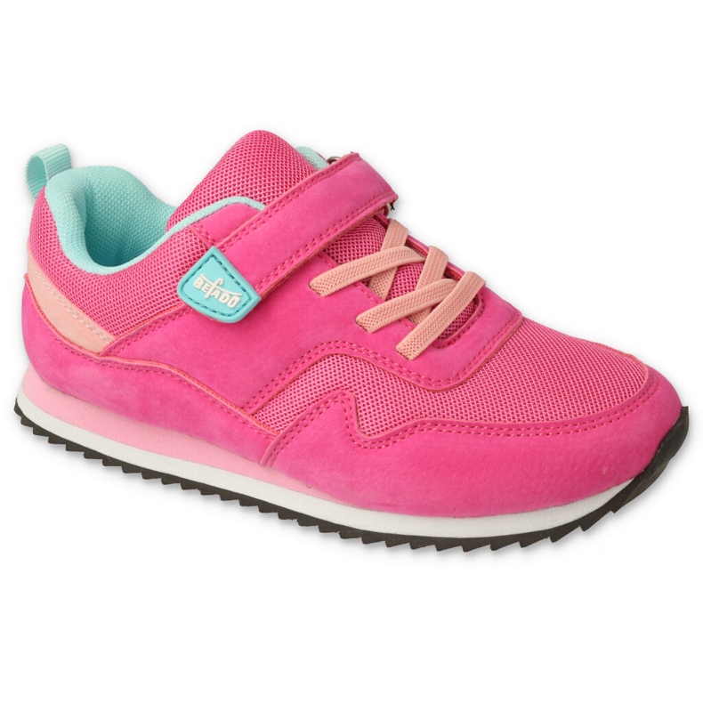 Befado de sport pour enfants avec velcro 516Y214 rose