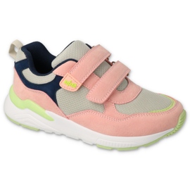 Befado chaussures pour enfants 516X237 beige rose Befado chaussures pour enfants 516X237 beige rose