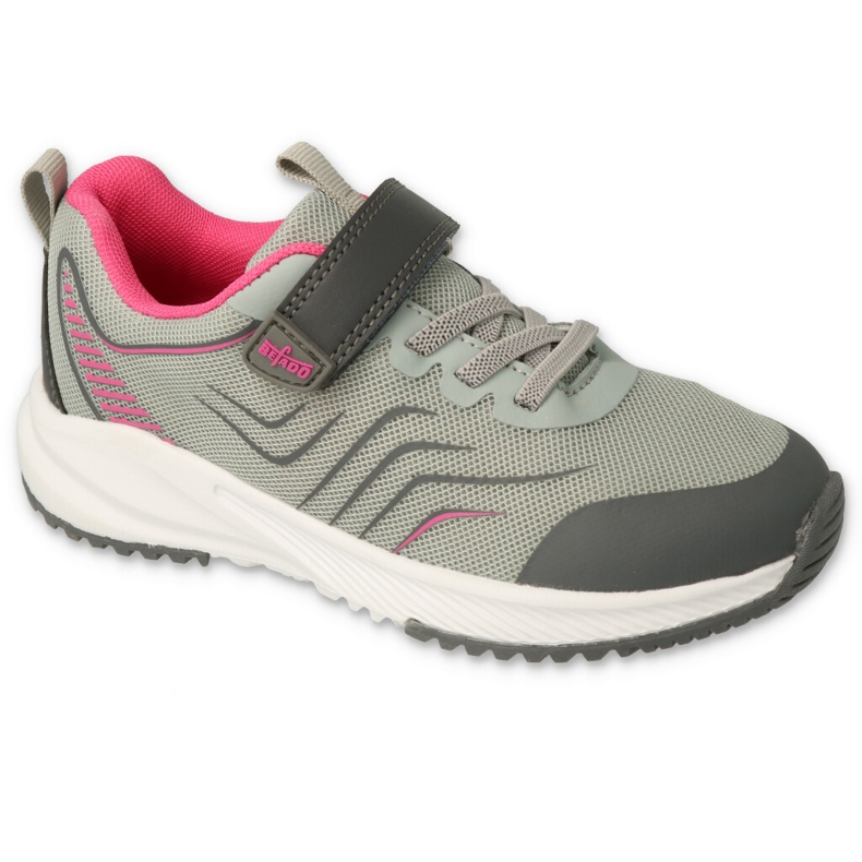 Befado chaussures pour enfants 516Y208 rose gris