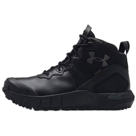 Chaussures Under Armour Mg Valsetz Mid Lthr Wp 3024334 001 noir