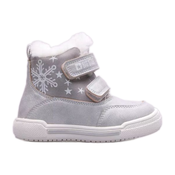 Chaussures, bottes de neige Big Star Jr. KK374190 argent Chaussures, bottes de neige Big Star Jr. KK374190 argent