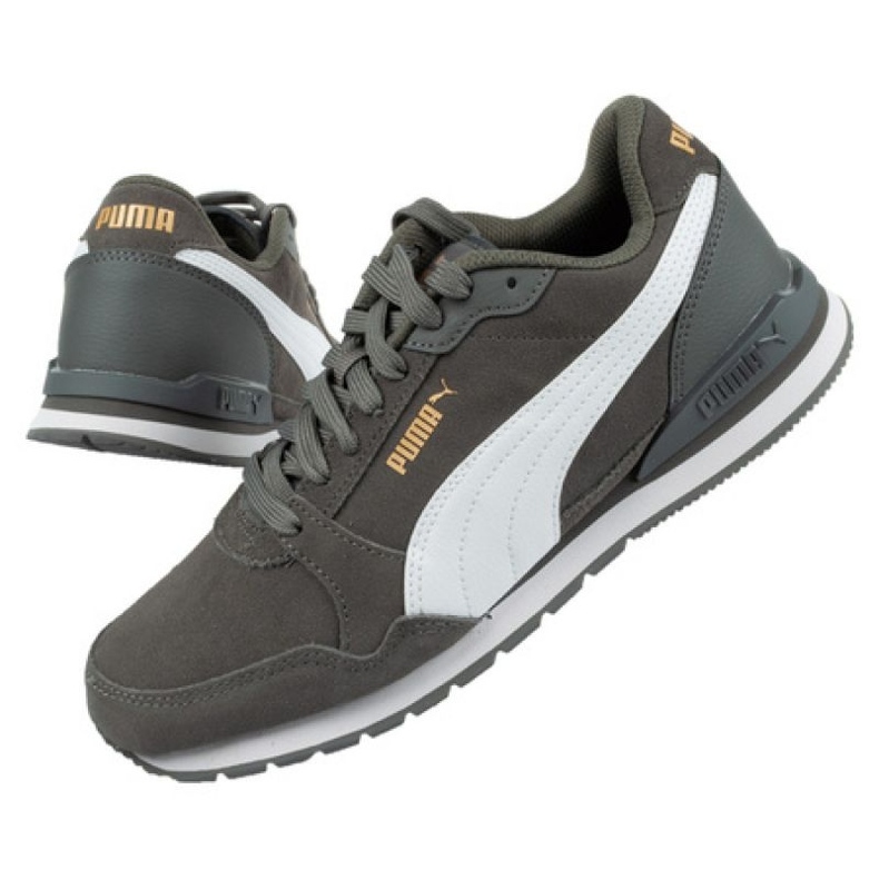 Puma St Runner v3 Sd M 387646 02 chaussures de sport gris Puma St Runner v3 Sd M 387646 02 chaussures de sport gris