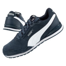 Puma St Runner v3 Sd M 387646 03 chaussures de sport bleu marine