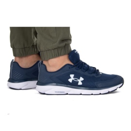 Chaussures Under Armour Charged Assert 9 M 3024590-400 bleu marine