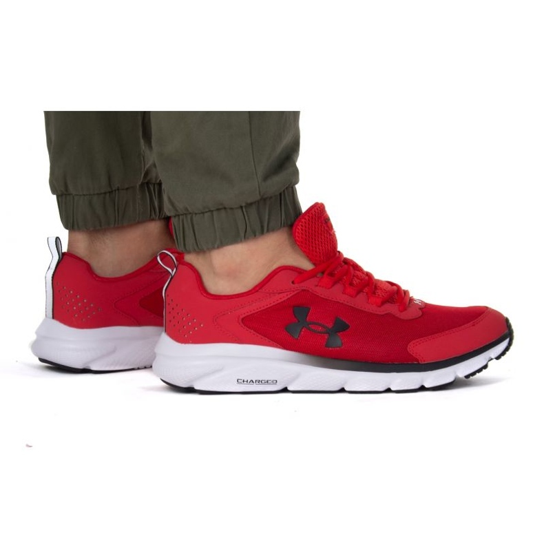 Chaussures Under Armour Charged Assert 9 M 3024590-600 rouge Chaussures Under Armour Charged Assert 9 M 3024590-600 rouge