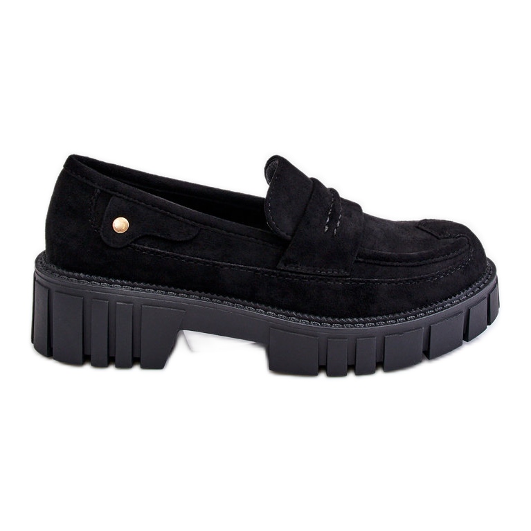 PS2 Chaussures à enfiler en daim pour femmes Noir Fiorell le noir