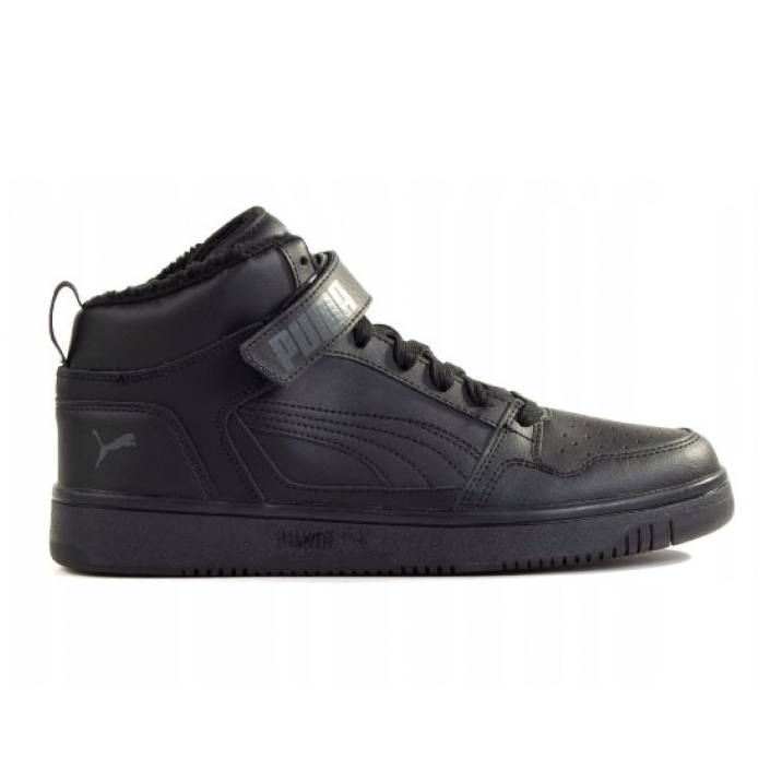 Puma Rebound Mid Strap Chaussures Wtr M 38637601 le noir Puma Rebound Mid Strap Chaussures Wtr M 38637601 le noir