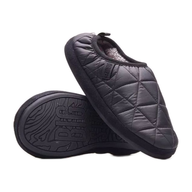 Big Star Chaussons Grande Étoile KK174365 le noir