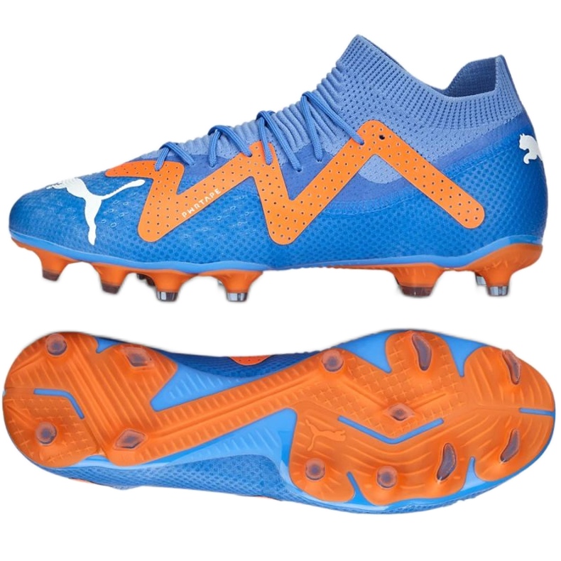 Chaussures de football Puma Future Pro FG/AG 107171 01 bleu bleu