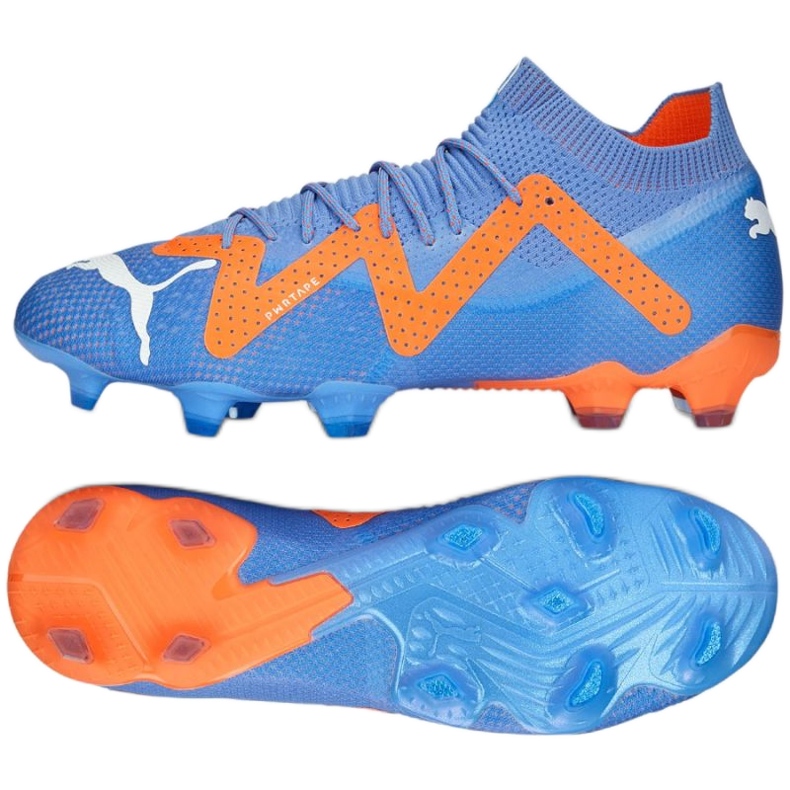 Chaussures de football Puma Future Ultimate FG/AG 107165 01 bleu bleu