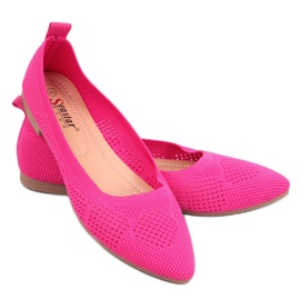 BM Ballerines Ajourées Forlani Fuchsia rose BM Ballerines Ajourées Forlani Fuchsia rose