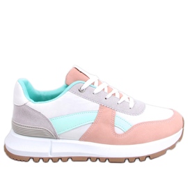 BM Baskets colorées pour femmes Binnie Rose multicolore