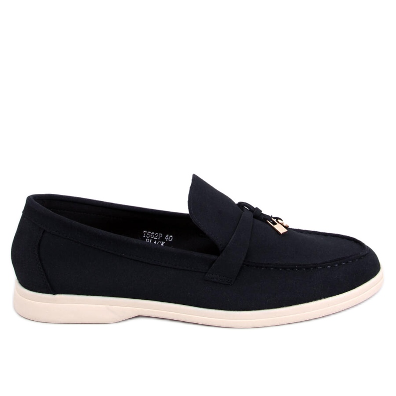 BM Mocassins femme Eunice Noir le noir
