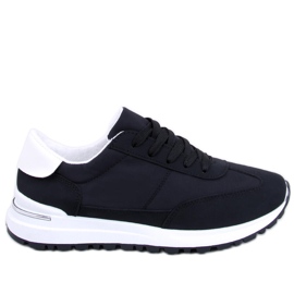 BM Baskets Barks noires pour femme le noir