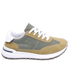 BM Barks Vert Baskets Femme