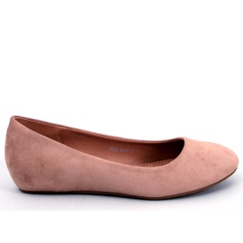 BM Ballerines compensées kaki Lumley beige