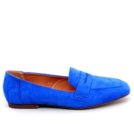BM Mocassins en daim Class Blue bleu BM Mocassins en daim Class Blue bleu