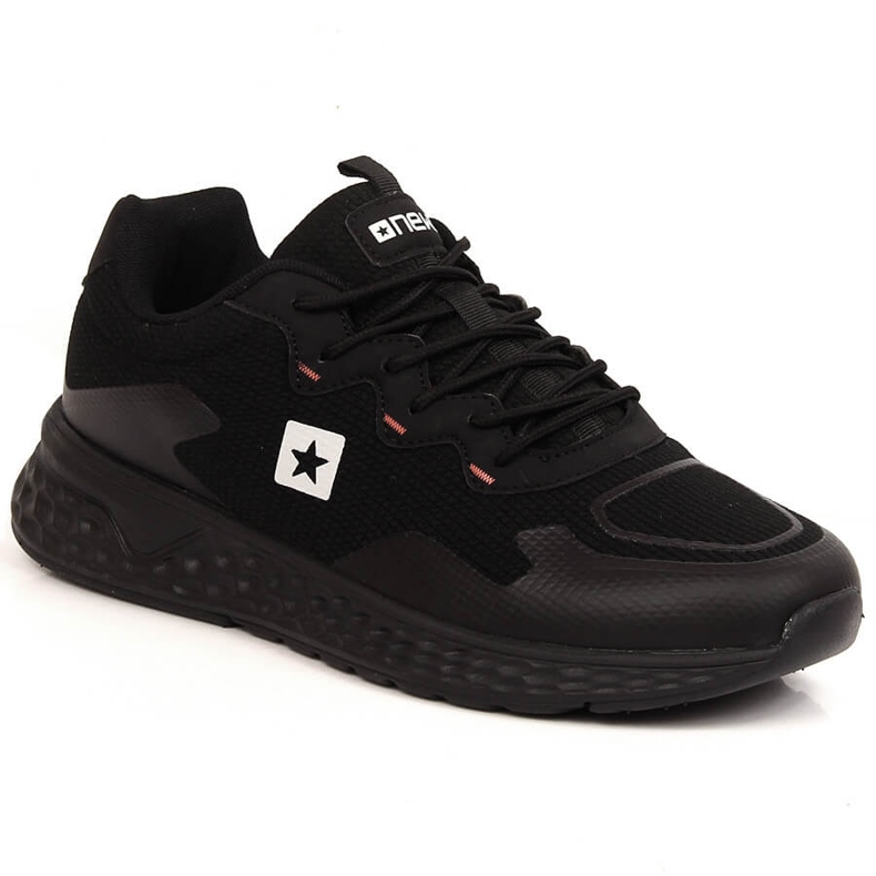 News Chaussures de sport confortables pour hommes noires le noir