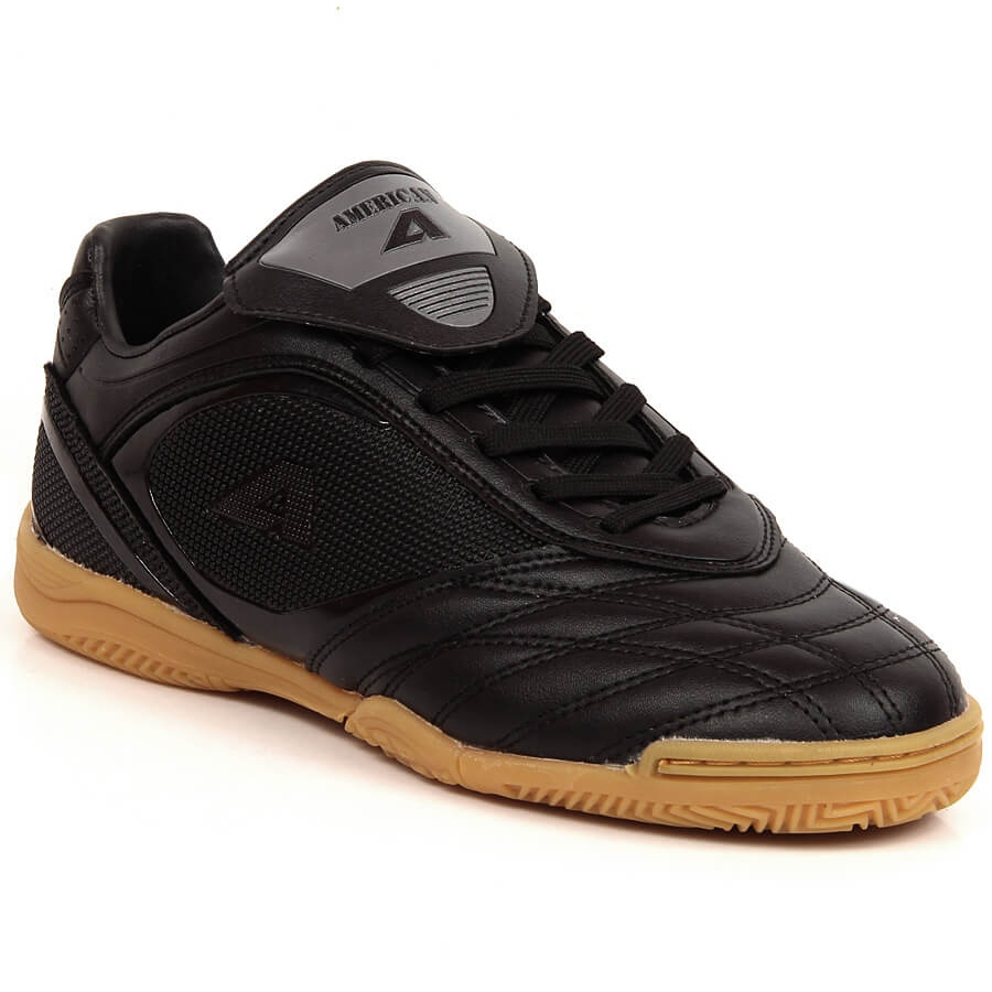 Chaussures de sport en salle pour homme American Club 52 23 noires le noir