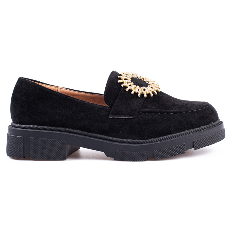 Chaussures femme en daim noir Shelovet le noir Chaussures femme en daim noir Shelovet le noir