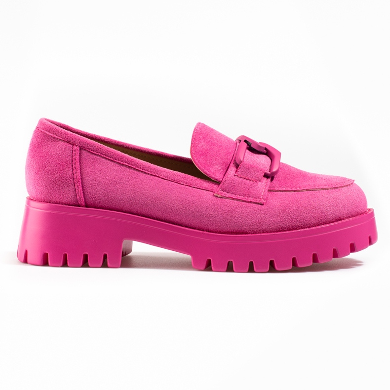 Goodin Chaussures compensées femme Shelovet fuchsia rose