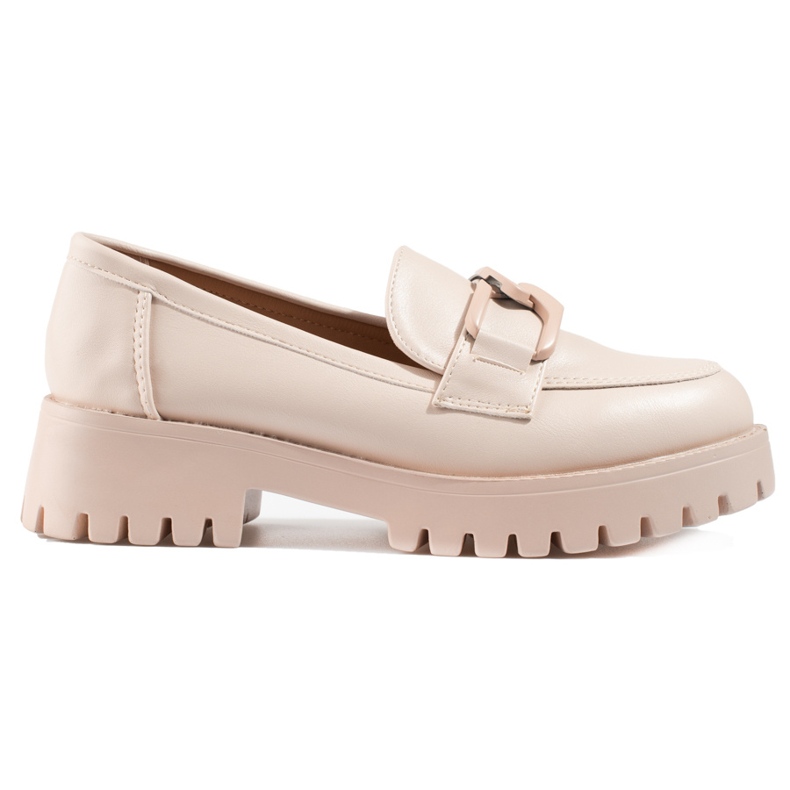 Goodin Chaussures compensées Shelovet beiges pour femmes