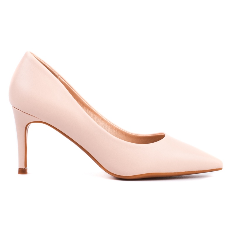 Escarpins femme Shelovet beige classique