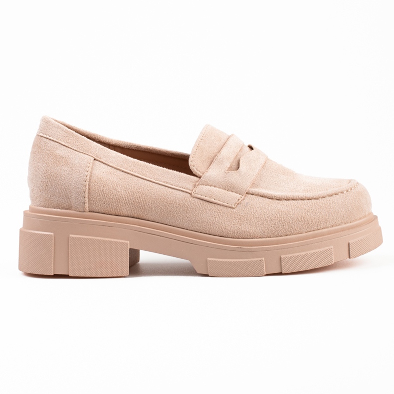 Chaussures femme Shelovet daim beige