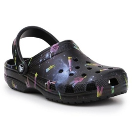 Crocs Classic Out Of This World Ii 206818-001 tongs noires le noir